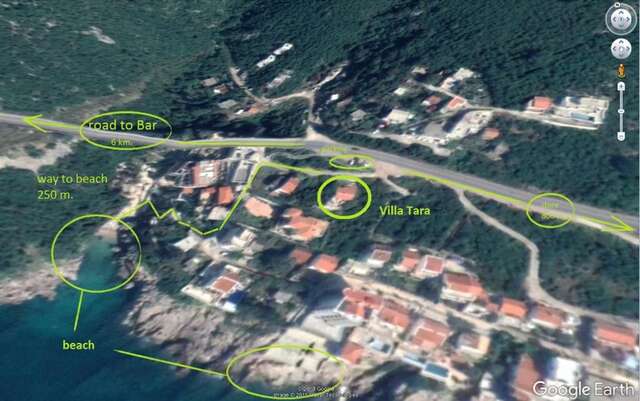 Апартаменты Dobra voda Montenegro villa Tara Бар-25